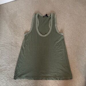 Banana Republic Olive Green Women's Tank Top